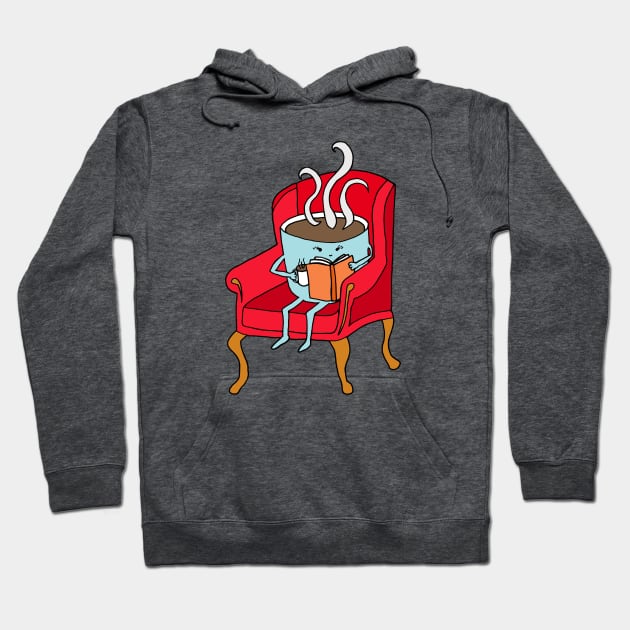 Coffee Shop Hoodie by AnnieRiker